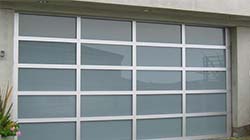 modern aluminum garage doors